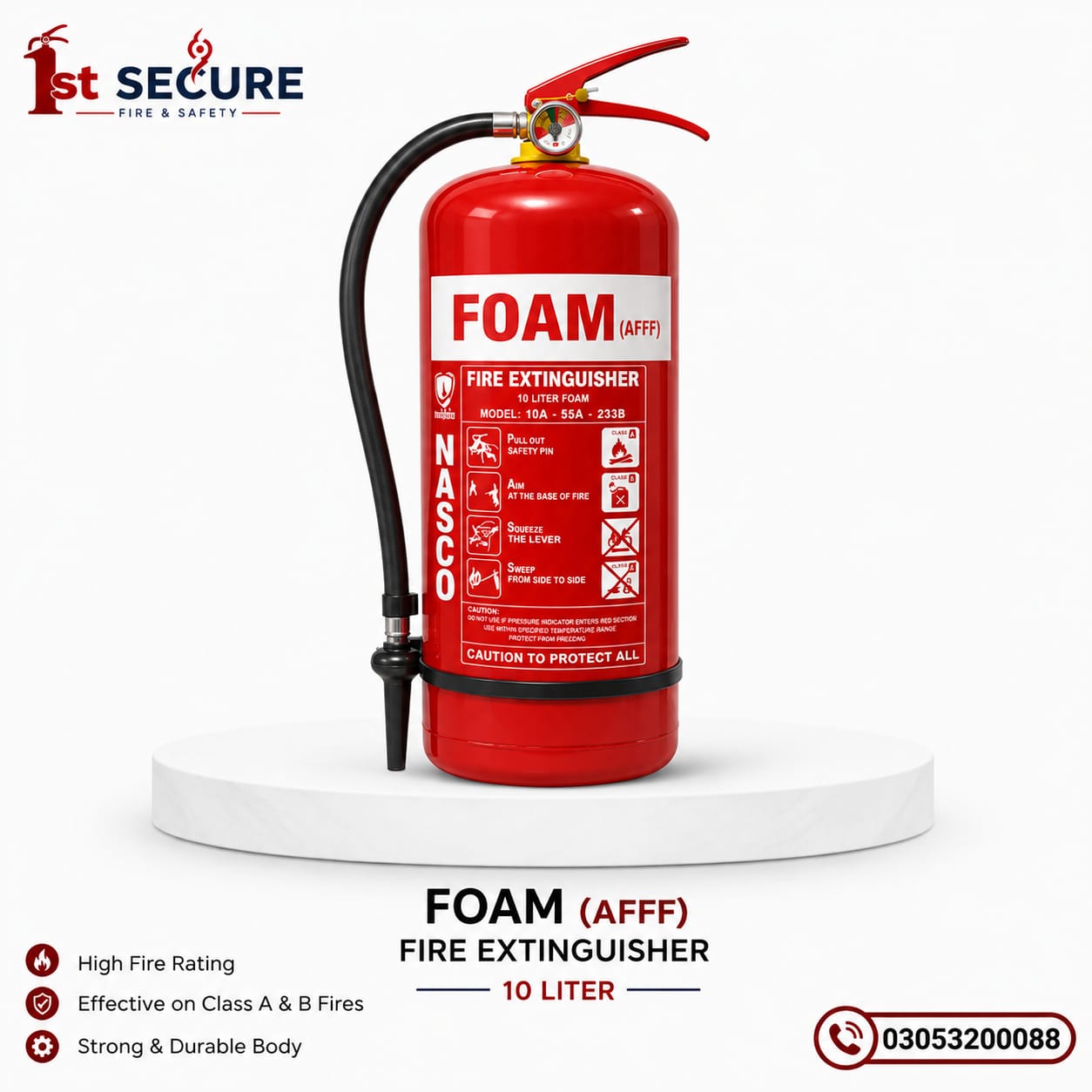 10 LTR Foam